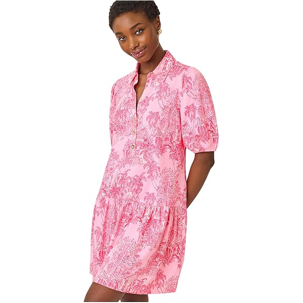 fitted lace wedding dress Lilly Pulitzer Womens Kyleigh Maxi Dress Fresh Water Blue Sunbathers Bliss  XXS One Size at Amazon Women's Clothing store
