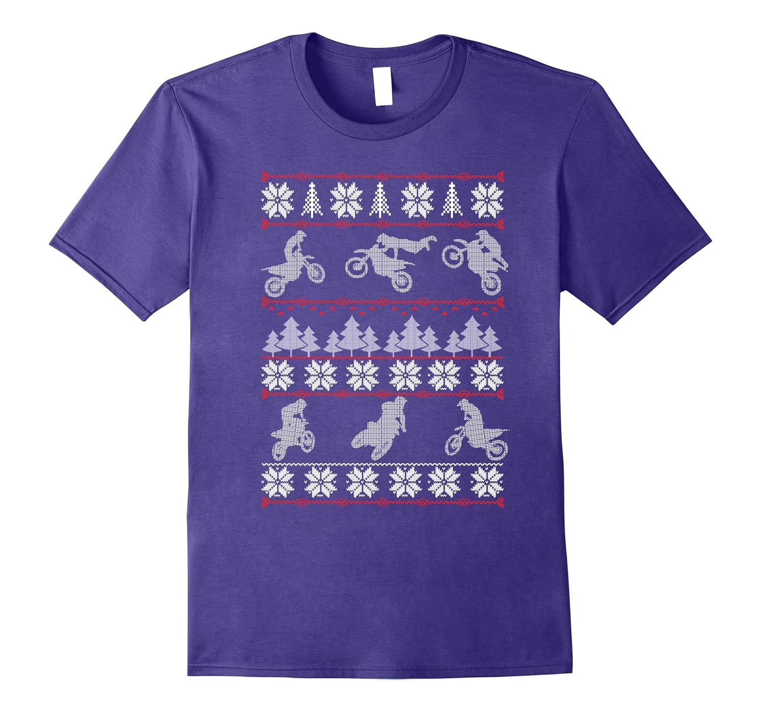 Dirt Bike Ugly Christmas Sweater Tshirt-ANZ