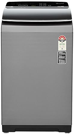 Whirlpool 7.5 kg 5 Star Inverter Fully-Automatic Top Loading Washing Machine (360 Bloomwash PRO INV 7.5, Graphite, Intellisense Inverter Motor)