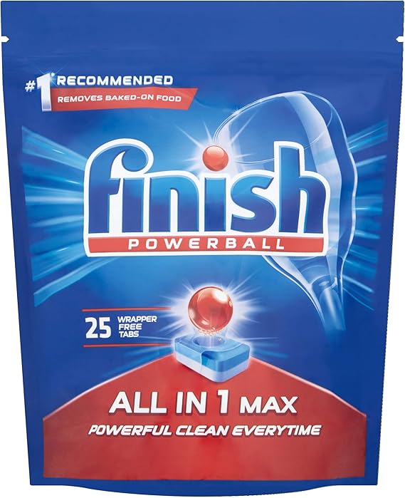 Finish AllInOne Dishwasher Tablets Regular, 25 Tablets Amazon.co.uk