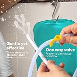 Medi Grade Enema Kit Adults 2 litres Turquoise One Way Valve Hose view 6
