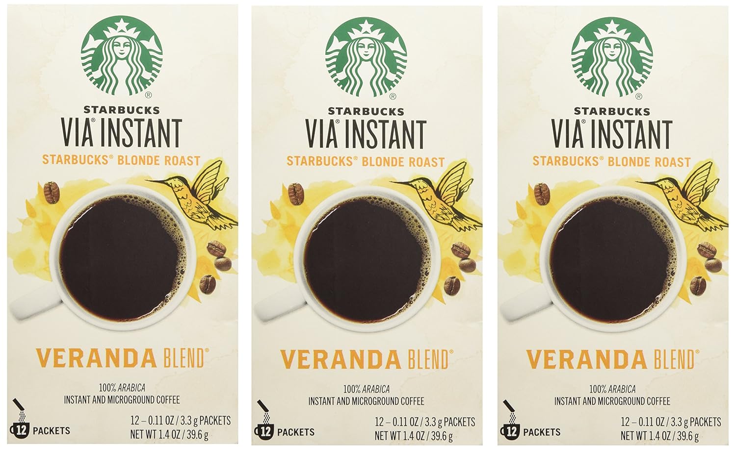 Starbucks VIA® Ready Brew Coffee Veranda Blend Blonde