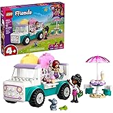 LEGO Friends Heartlake City Ice Cream Truck Toy - Building Toy Pretend Play Set for Kids, Girls and Boys, Ages 4+ - Preschool