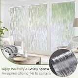Lifetree Window Film Privacy Frosted 60x200cm Anti-UV Removable view 8