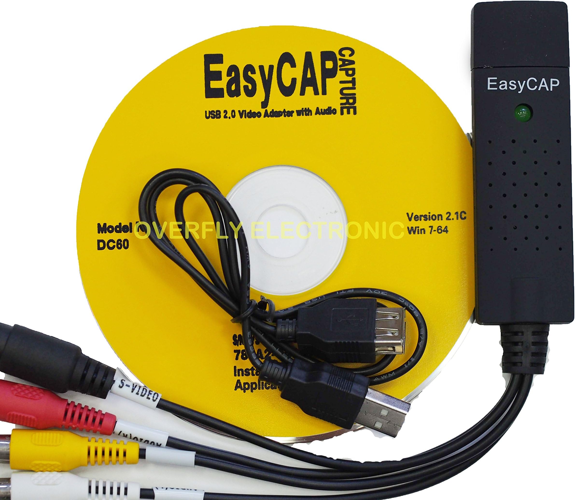 Generic USB DVR 1 Channel HDTV Capture Card Supports WIN7 USB Capture Cards