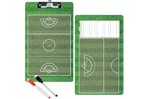 Picassosky Clipboard Dry Erase for Coach,Coaches Clipboard,Clipboard for Coaches,Dry Erase Double-Sided Clipboard for Coaching