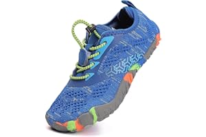 DimaiGlobal Kids Barefoot Shoes Boys Trail Running Shoes Girls Running Shoes Sneakers Athletic Tennis Shoes Toddler Little Kid Big Kid