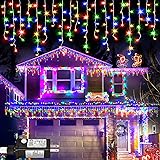 Colored Christmas Lights Outdoor, 33ft 400 LED