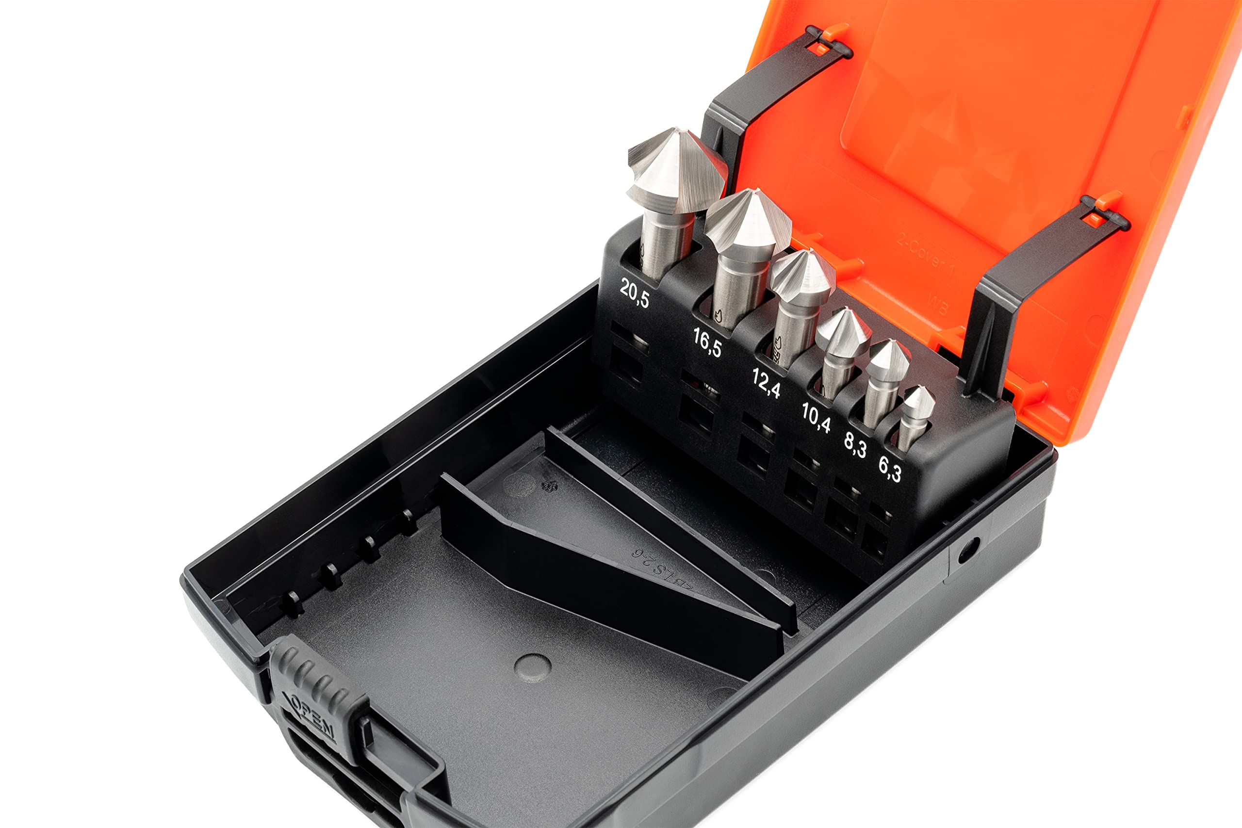 BAER 6-Piece 90° Countersink Set 6.3 - 20.5 mm Drill Bit Set