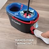 O-Cedar RinseClean Spin Mop & Bucket System with Extra Microfiber Mop Head view 4