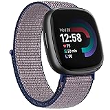 Vancle Nylon Bands for Fitbit Versa 4 Bands/Fitbit