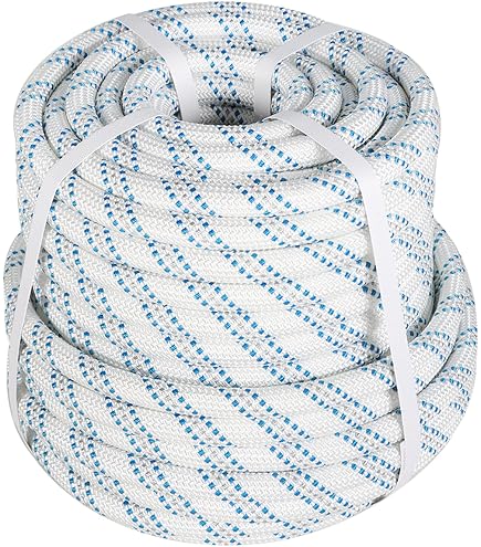 YSMN 5/8 in 150 FT Braided Rigging Rope 11000 LBS Breaking
