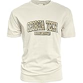Blue 84 NCAA Unisex-Adult NCAA Officially Licensed T-Shirt Ivory Dyed Ringspun Vintage