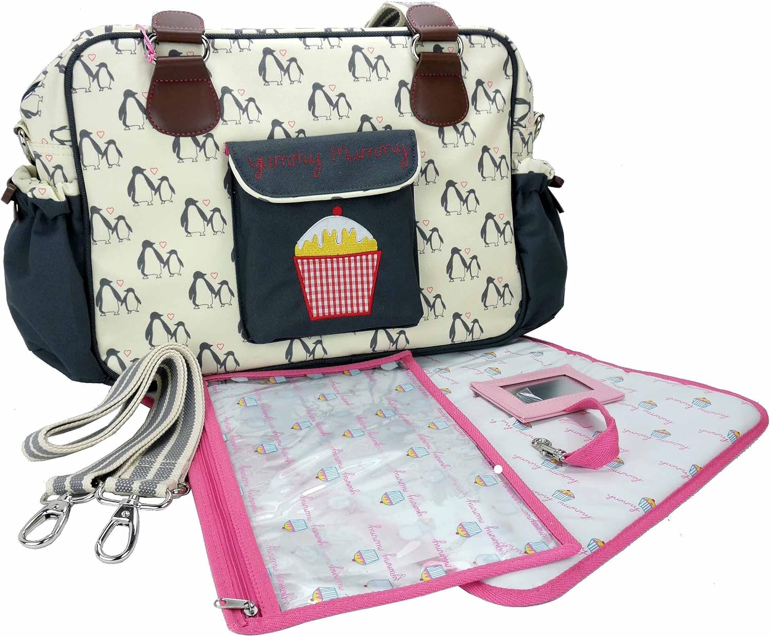 yummy mummy penguin bag