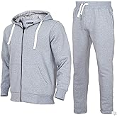 R RAMBLER 1985 Mens Sweatsuits 2 Piece Casual Athletic Long Sleeve Tracksuit Set Jogging Suit for Running,Exercise,Traning