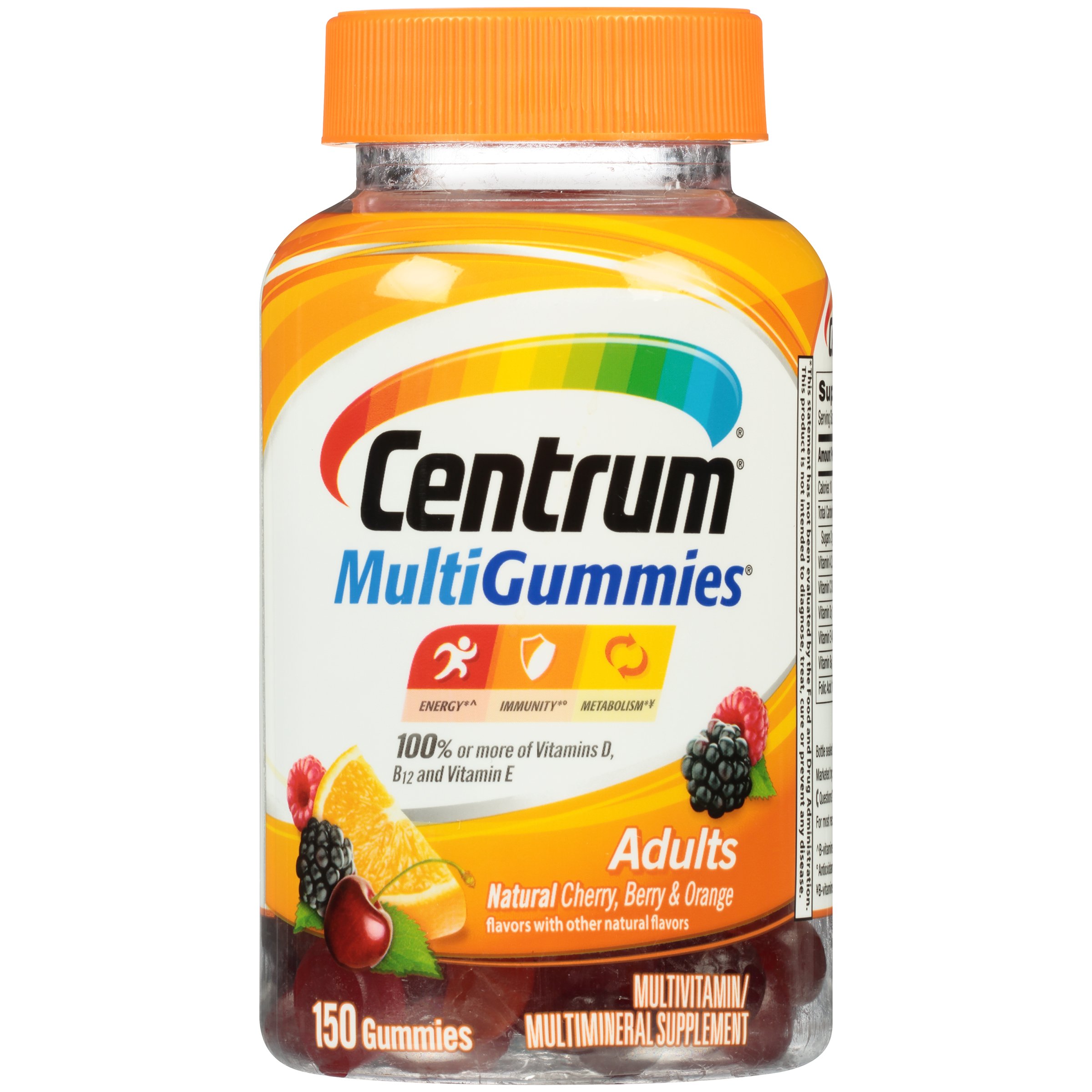 Centrum MultiGummies Multivitamin / Multimineral Supplement Gummies