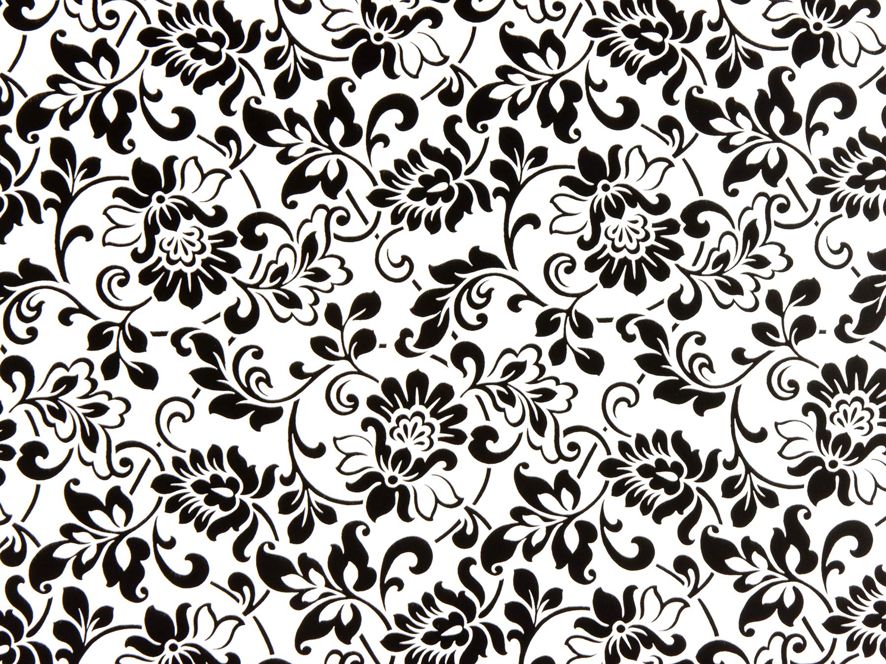 Fablon FAB10247 Heritage Black & White 45cm x 2M roll