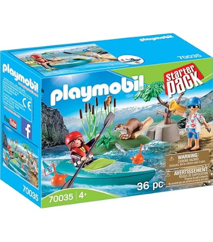 Playmobil 70598 Pirata Con Balsa Y Tiburón Martillo - Figura Coleccionable Con Accesorios Para Niños +4 Años
