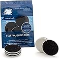Glass Polish 50mm (2 inch) Pack of 5 Felt Polishing Pads for Polishing Glass, Plastic, Metal and Marble - GP11006