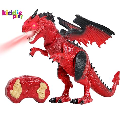 fire breathing dinosaur toy