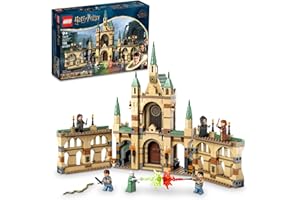 LEGO Harry Potter The Battle of Hogwarts 76415 Harry Potter Toy, Features a Buildable Castle and 6 Minifigures to Recreate an Iconic Scene, Harry Potter Gifts for Christmas for Kids Ages 9 and Up