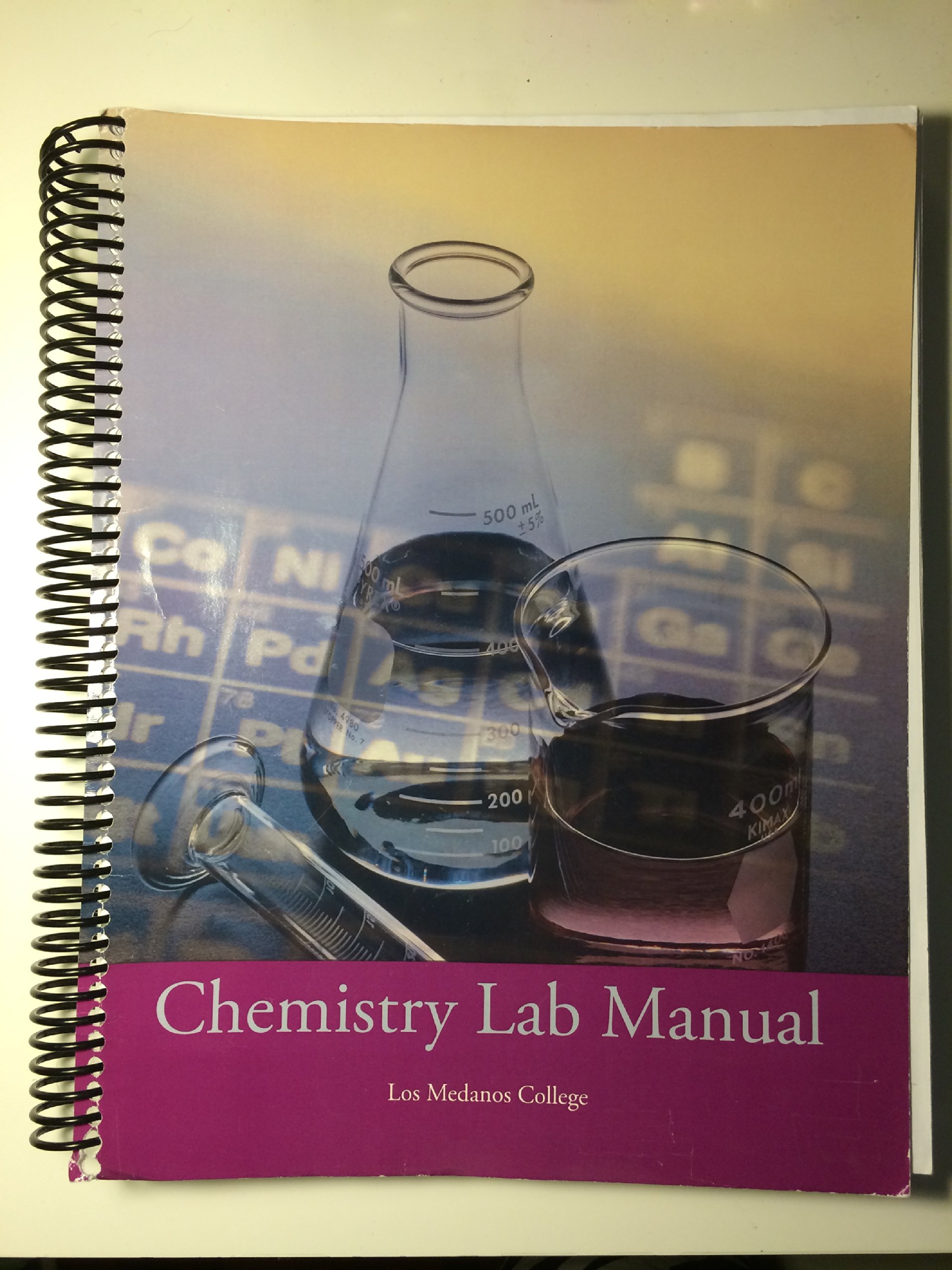 Signature Labs Series: Chemistry Lab Manual, LMC Spiral-bound – 2008