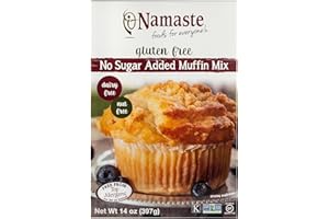 Namaste Foods, Gluten Free No Sugar Added Muffin Mix, 6x397g (Pack of 1)