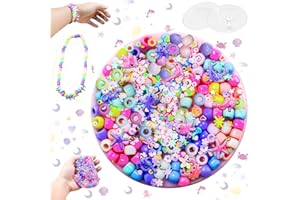 AELOER Picky Pad Fidget Toy with Macaron Color – 4" Large Sensory Skin Picking Relief for Adults, Anxiety Stress Relief & Trichotillomania Aid, DIY Bracelet Making, Gifts for Christmas, Valentine