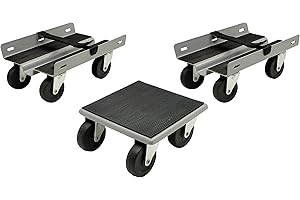 Extreme Max 5800.2009 Economy Snowmobile Dolly System - Gray