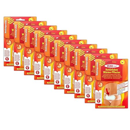 10x Wärmepflaster Regelschmerzen | Schmerzpflaster Wärmepads Unterleib