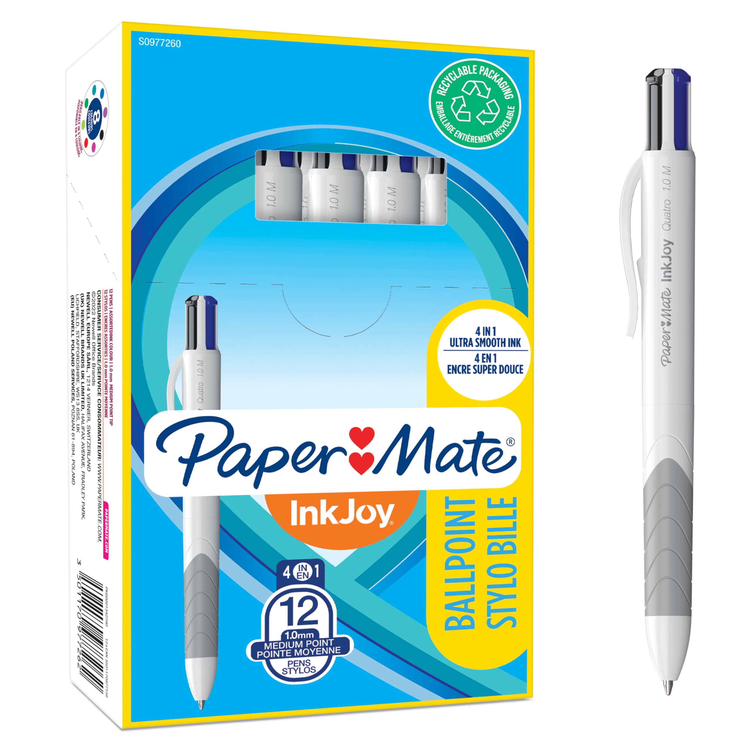 Paper Mate Pen Standard - Assorted Colours