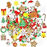 Fancy Land Christmas Foam Stickers Shapes Christmas Craft Sticker for Holiday Party Decoration 300 Pcs