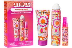 amika everyday magic bestsellers set | gift set for all hair types, TSA travel-size approved