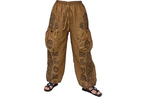 Siamrose Yoga Harem Pants Men Women Casual Baggy Lounge Trousers 2 Big Pockets