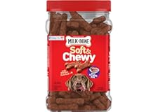 Milk-Bone Soft & Chewy Dog Treats, Beef & Filet Mignon Recipe, 25 Ounces