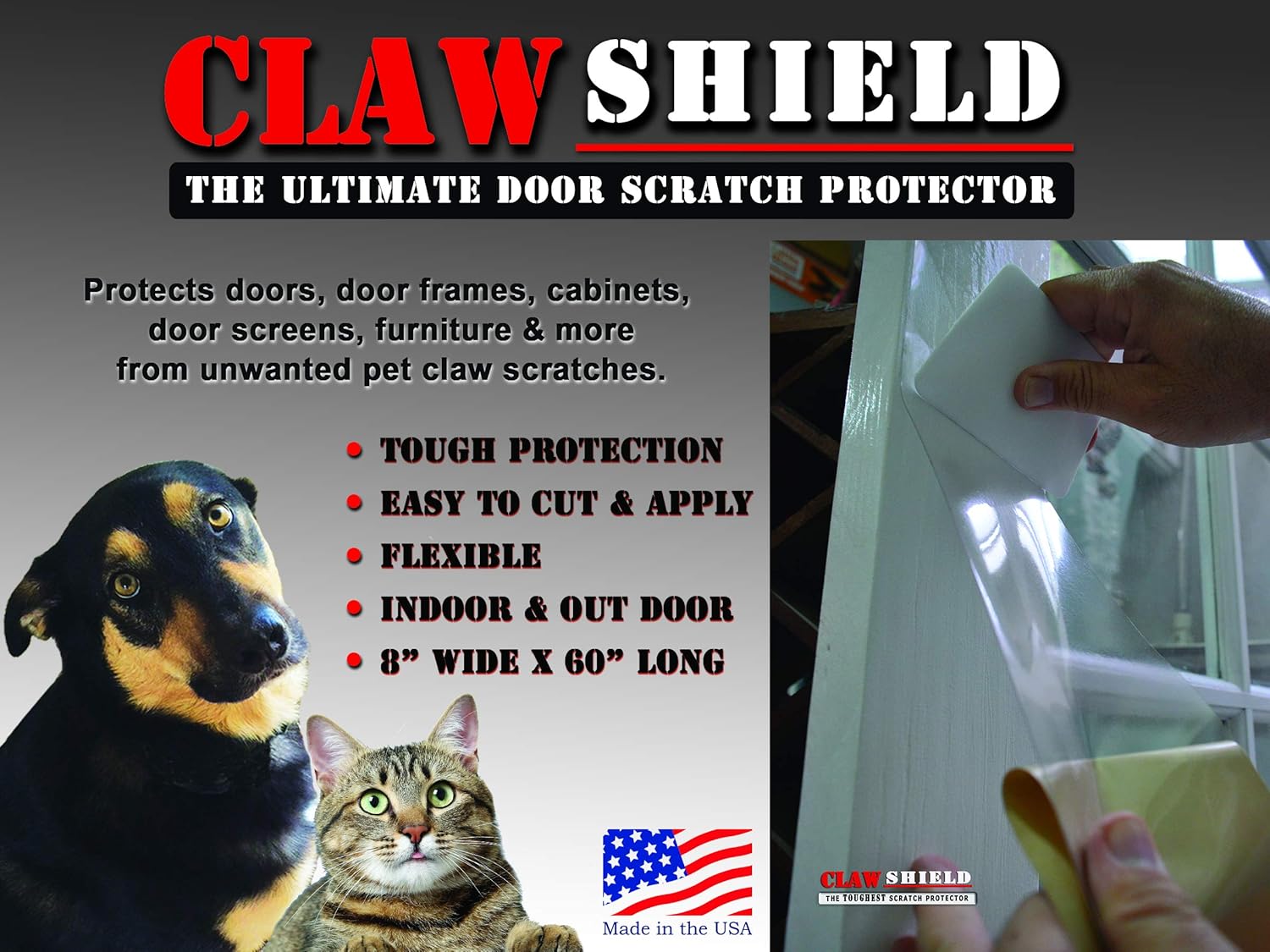 Claw Shield Toughest Scratch Protector - Pet Claw Barrier System