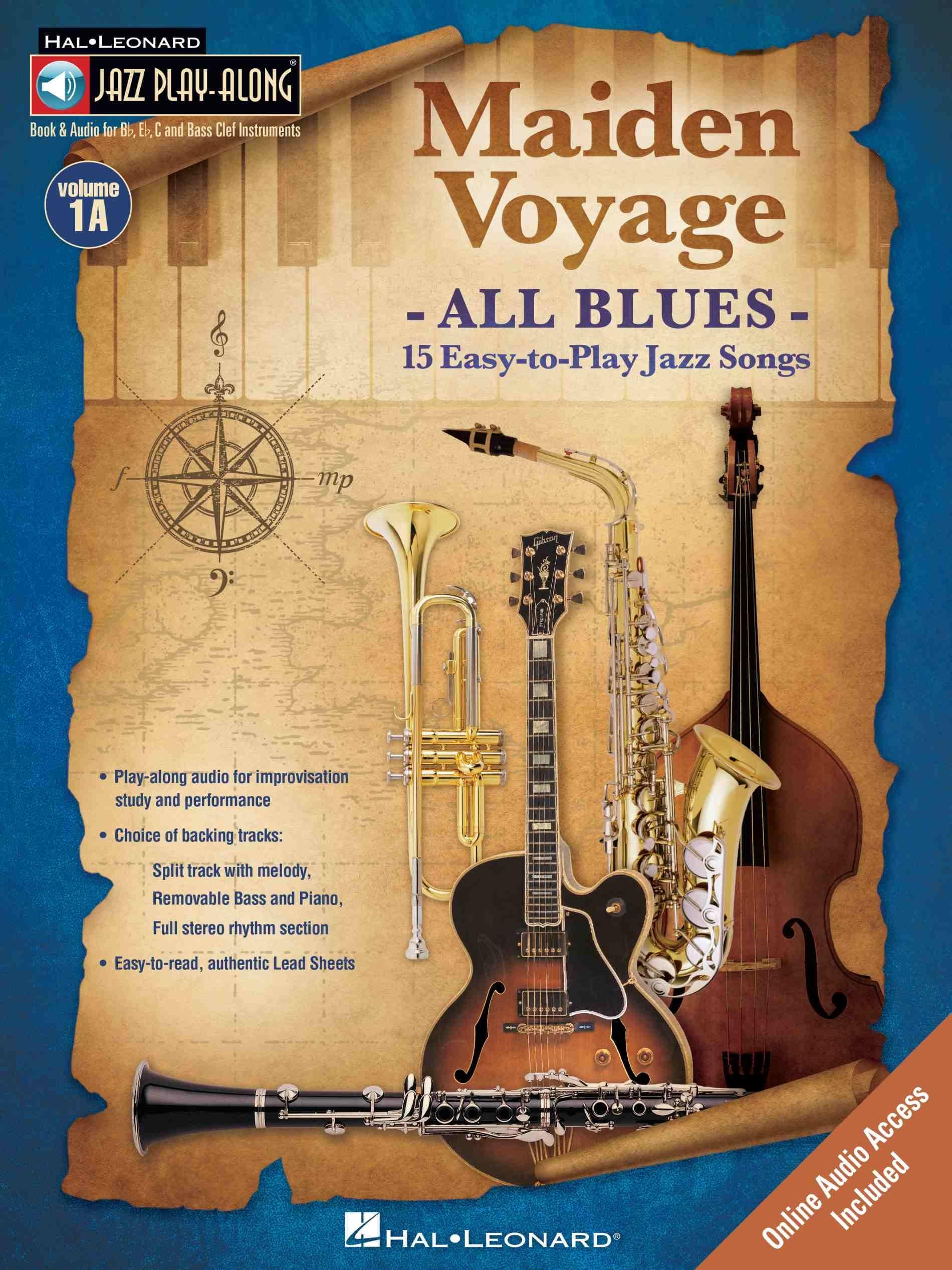 Jazz Play Along Volume 1A Maiden Voyage All Blues Easy Book/Cd (Hal Leonard Jazz Play-Along)