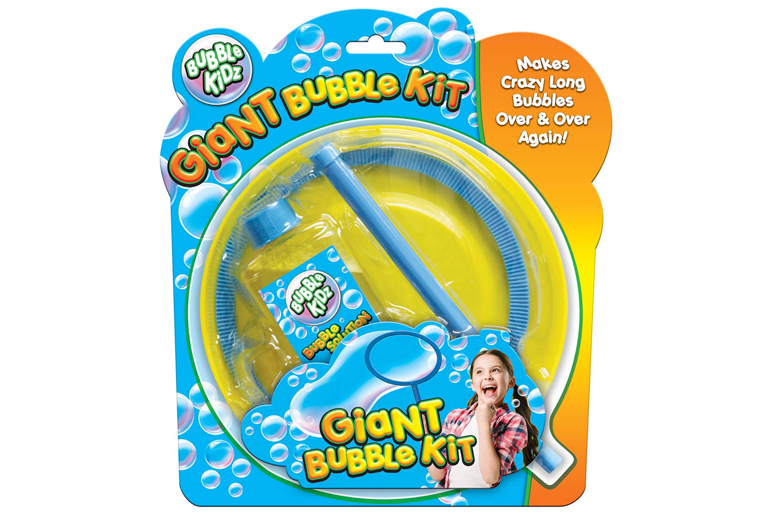 KandyToys Giant Bubble Kit Long Bubble Stick And Big Bubbles