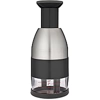 Vivaant Food Chopper - Manual Slicer Dicer Mincer - Time Saver For Vegetables Salads Onions Garlic Nuts And More…