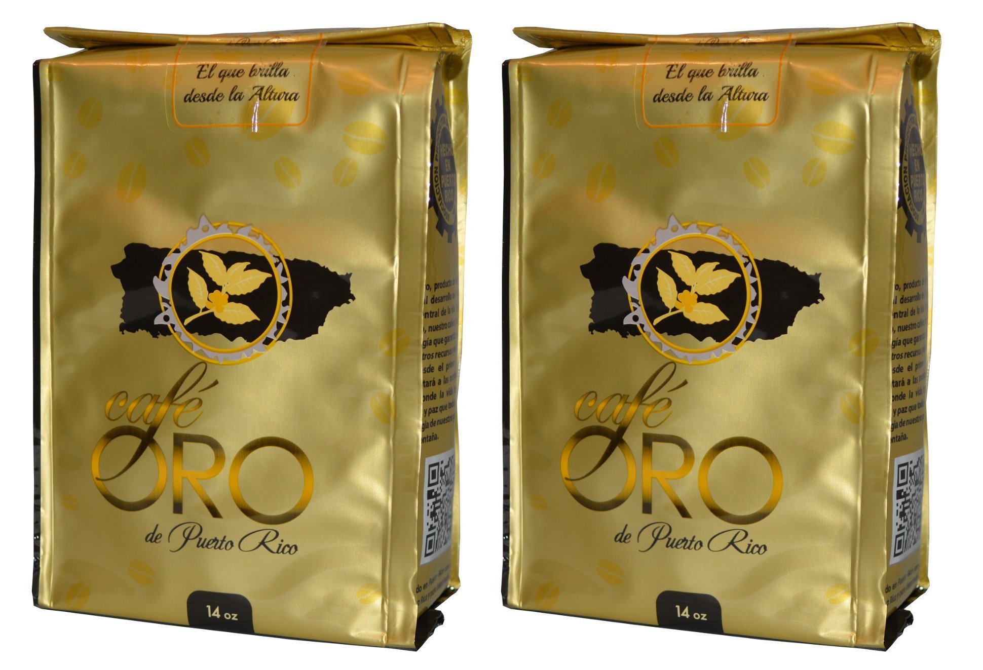 Gold CoffeeCafe Oro De Puerto Rico 14 oz
