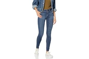 WallFlower Women's Ultra Skinny Mid-Rise Insta Soft Denim Juniors Jeans (Also Available in Plus Sizes)