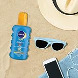 Nivea Sun Protect & Bronze Spray SPF 20 Tanning Activator Natural Pro-Melanin view 5
