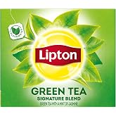 Lipton Green Tea, 100 Percent Natural Signature Blend with hint of Jasmine, 100 Count (Pack of 5)