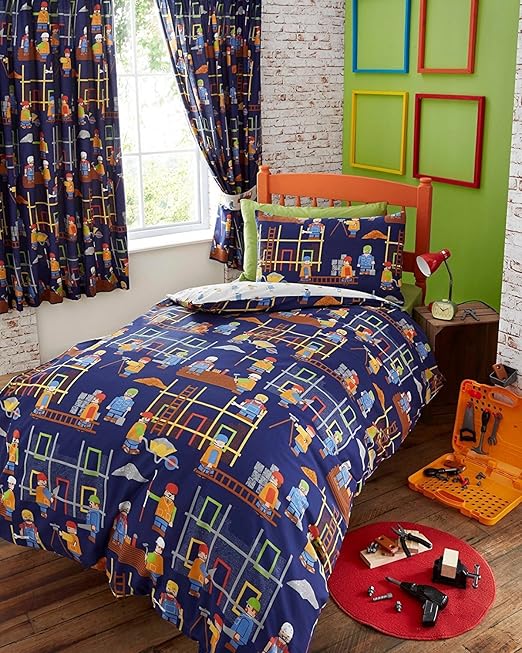 cot bed duvet set boy