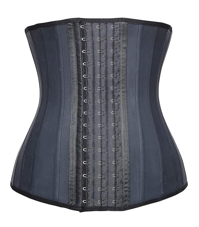 ANGOOL Schenken maßband körper Damen Latex Sport Unterbrust Korsett Cincher Shaper Body Tailenmieder