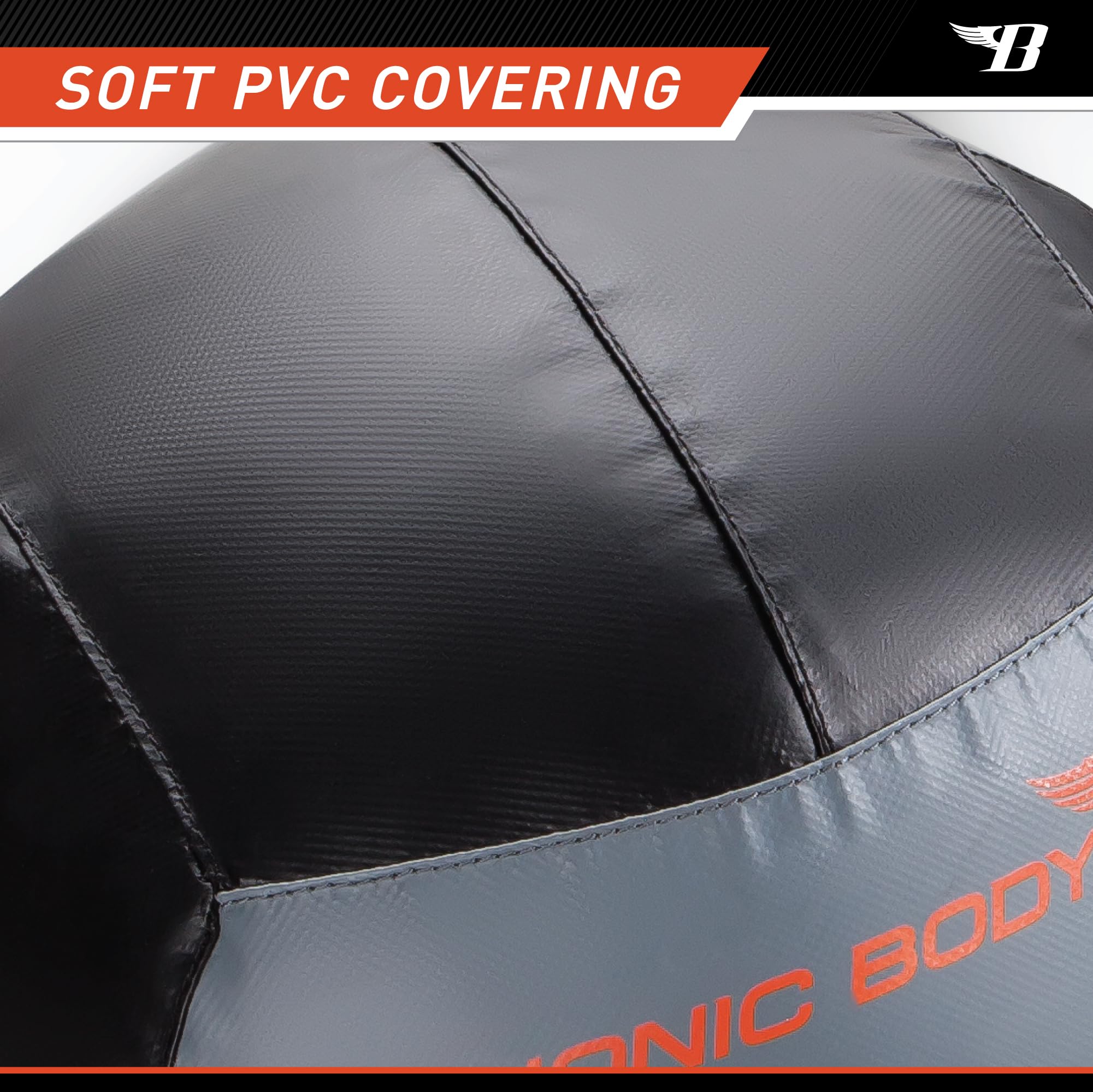 Soft Medicine Ball Weighted Slam Wall Ball for Cardio Workout and Core Training – Ideal for Squat, Lunge, and Partner Toss