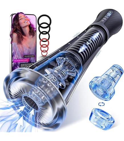 Amazon.com: Pretty Love Ozzy Thrusting Male Masturbator W/Flesh Sleeve -  Black : Health & Household