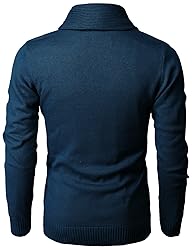 H2H Men's Business V-Neck Assorted Color Knitwear