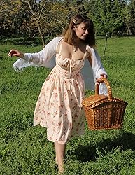 Scarlet Darkness Floral Printed Corset Dress for