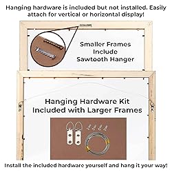 24x36 Shadow Box Frame Charcoal Gray Wood | with a